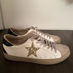 Shu Shop faux designer sneakers.